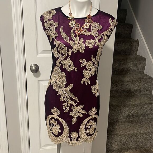 Anthropologie JOANA BARASCHI  MINI DRESS Size 6 - Picture 2 of 10